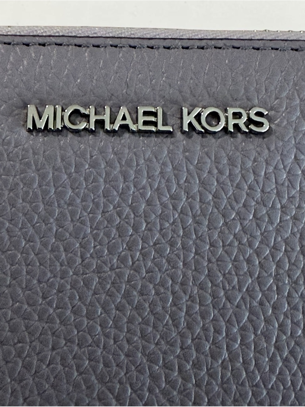 Michael Kors Large Pebbled Leather Continental Wallet in Lilac - Picture 5 of 6